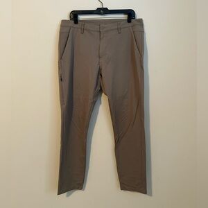 BYLT Slim Fit Everyday Pant 2.0 Size 36 in Tan